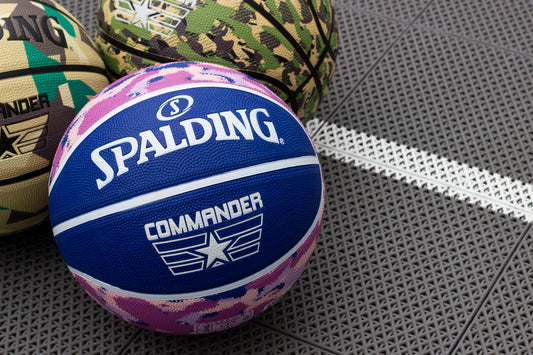 Balón de Basketball Spalding Commander Purple N°6