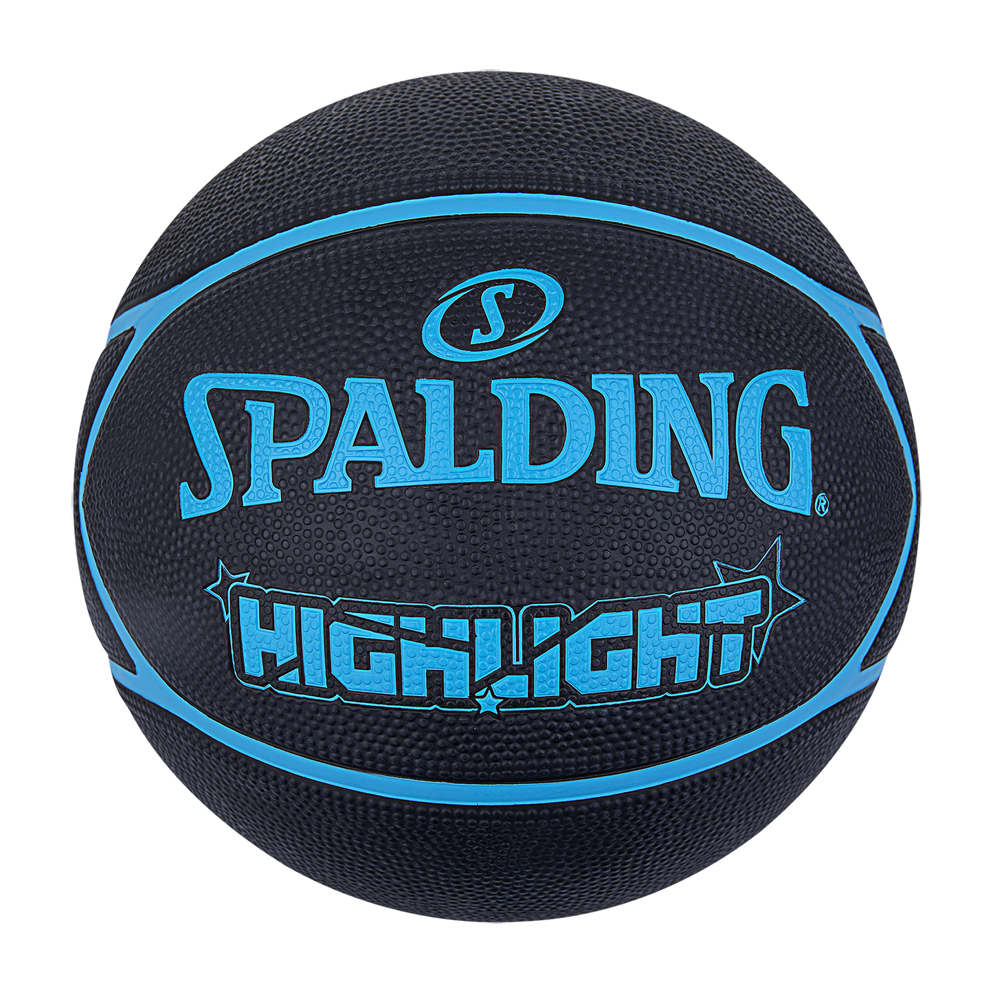Balón de basketball Spalding Highlight Series Black Blue N° 7