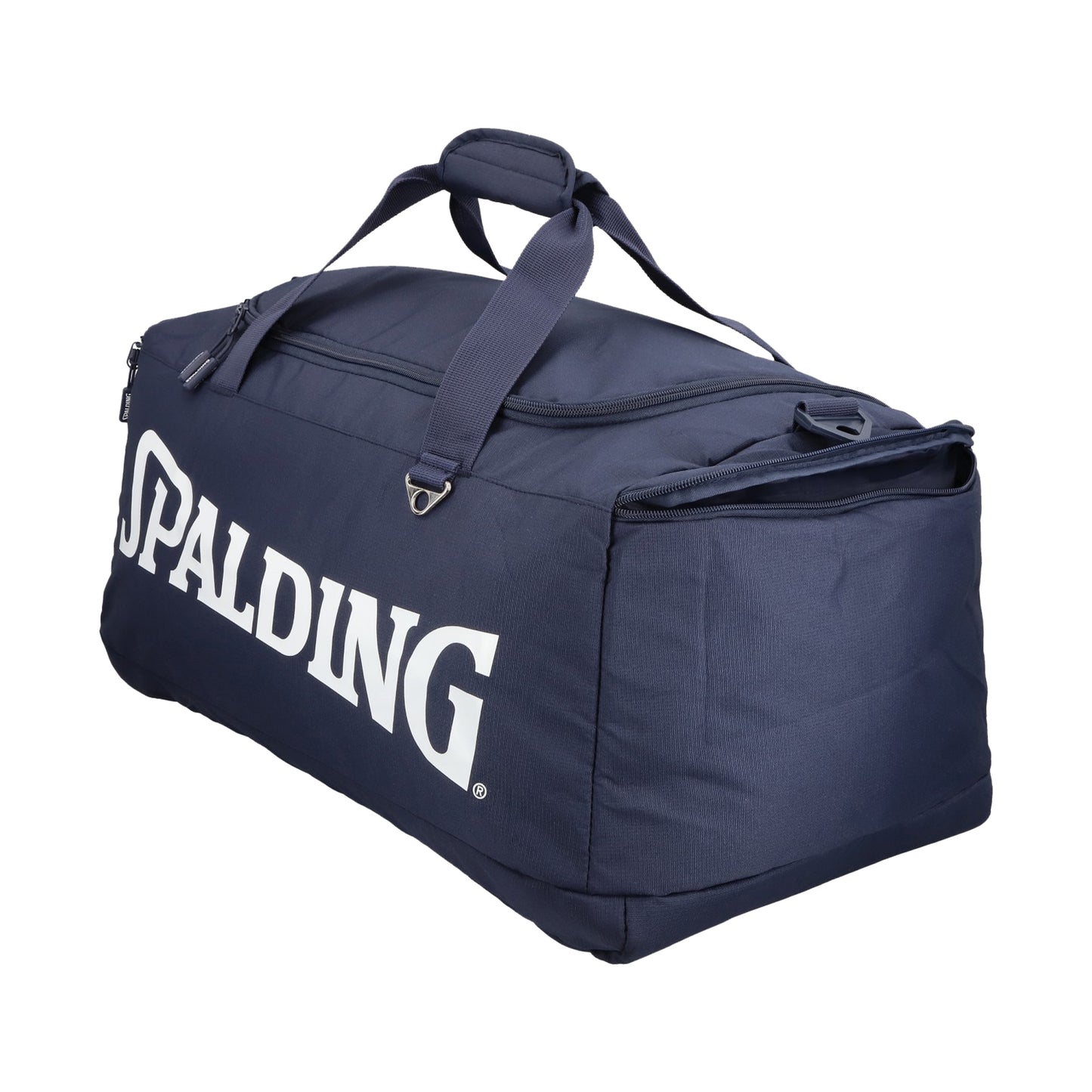 Bolso Deportivo Spalding Navy Grande Logo Blanco