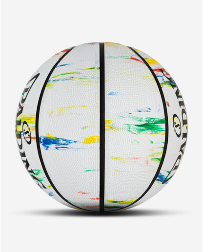 Balón de basketball Spalding Marble Series Rainbow