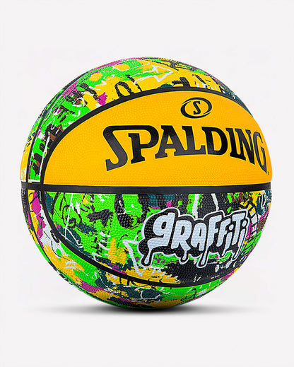 Balón de Basketball Spalding Graffiti N° 7 Yellow