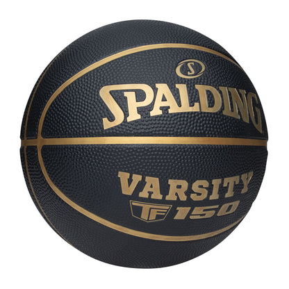 Balón de Basketball Spalding TF-150 Negro/Dorado