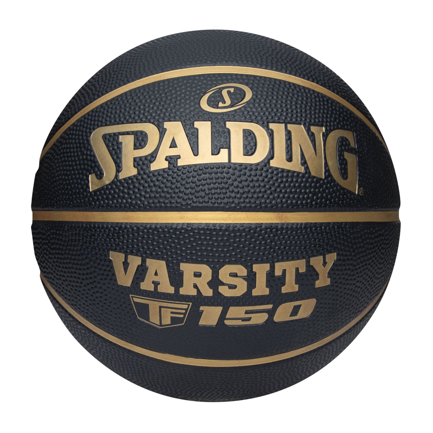 Balón de Basketball Spalding TF-150 Negro/Dorado