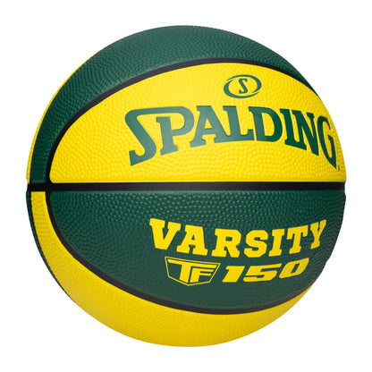 Balón de Basketball Spalding TF-150 Verde/Amarillo