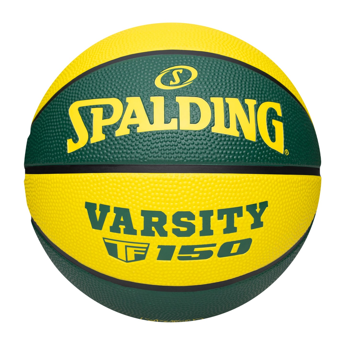Balón de Basketball Spalding TF-150 Verde/Amarillo