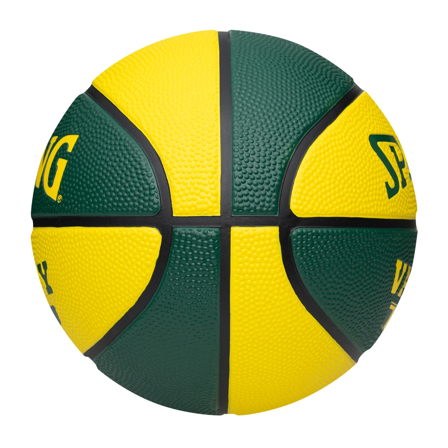 Balón de Basketball Spalding TF-150 Verde/Amarillo
