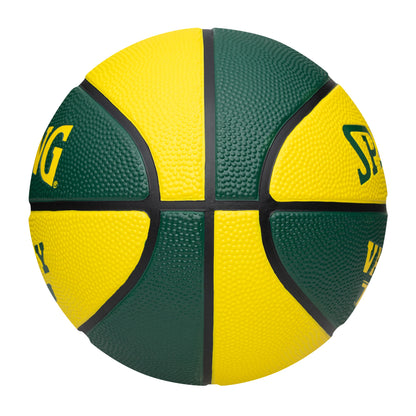 Balón de Basketball Spalding TF-150 Verde/Amarillo