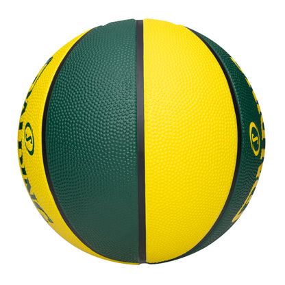 Balón de Basketball Spalding TF-150 Verde/Amarillo