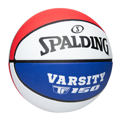 Balón de Basketball Spalding TF-150 Azul/Blanco/Rojo