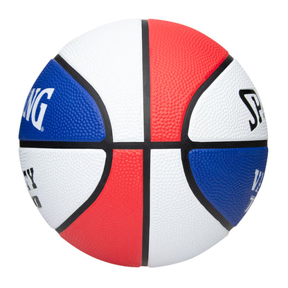 Balón de Basketball Spalding TF-150 Azul/Blanco/Rojo
