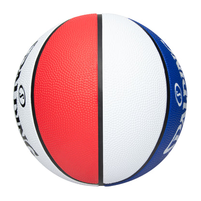 Balón de Basketball Spalding TF-150 Azul/Blanco/Rojo