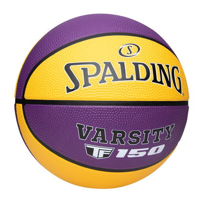 Balón de Basketball Spalding TF-150 Amarillo/Morado