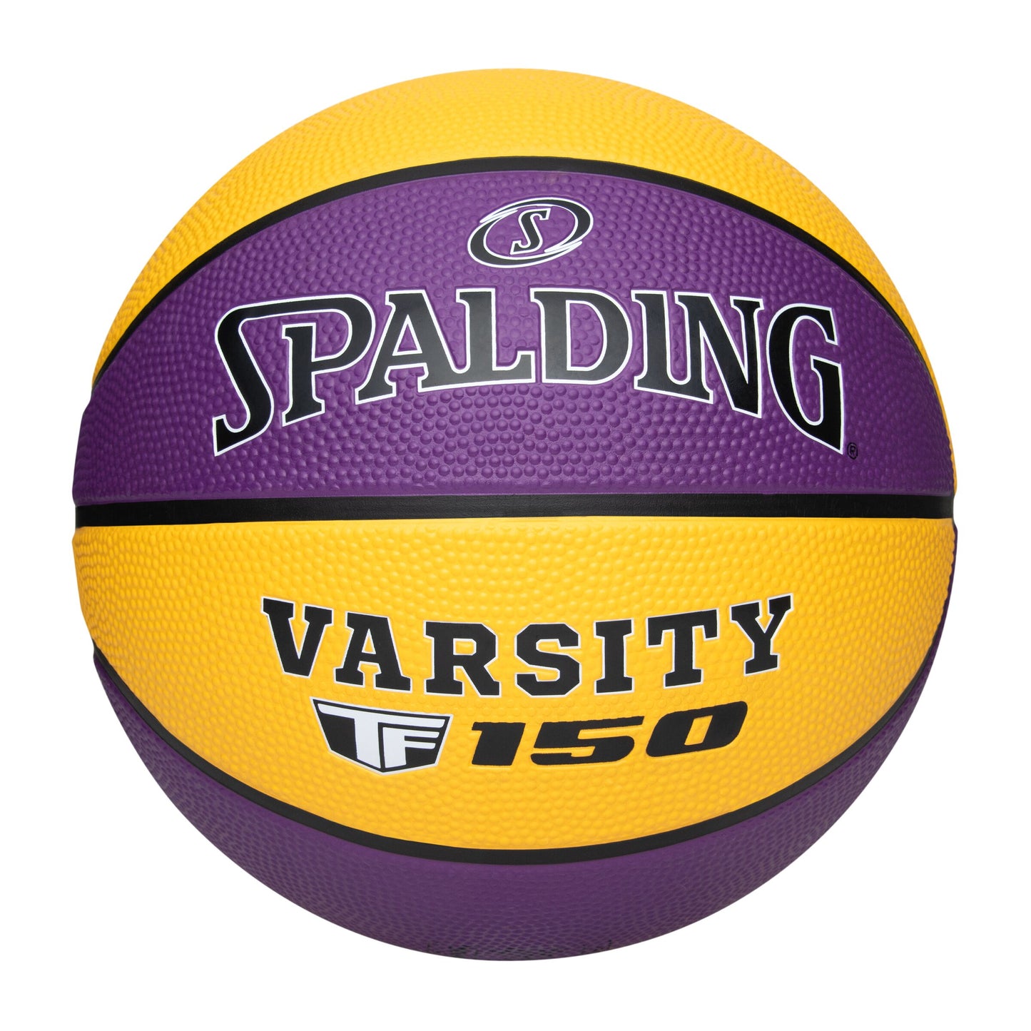 Balón de Basketball Spalding TF-150 Amarillo/Morado
