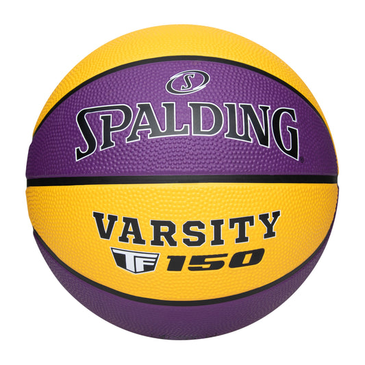 Balón de Basketball Spalding TF-150 Amarillo/Morado