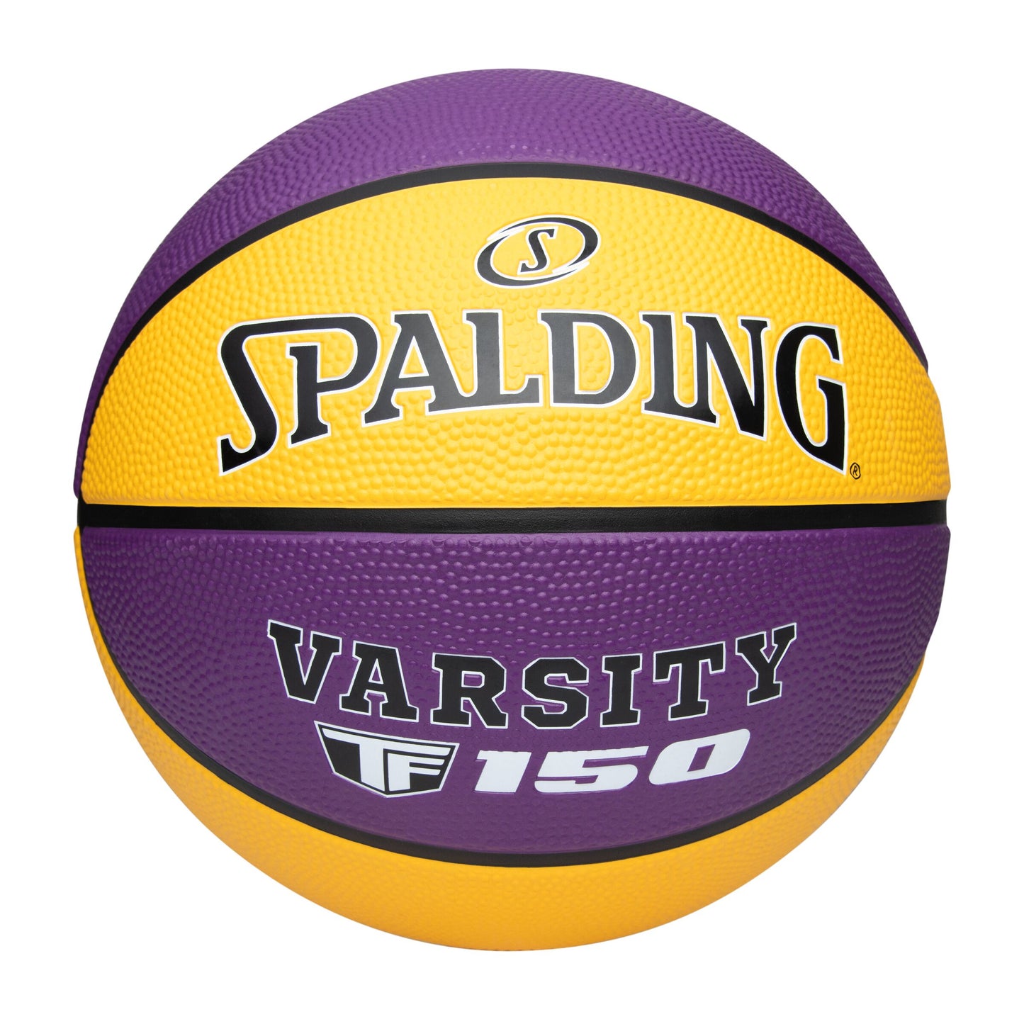 Balón de Basketball Spalding TF-150 Amarillo/Morado