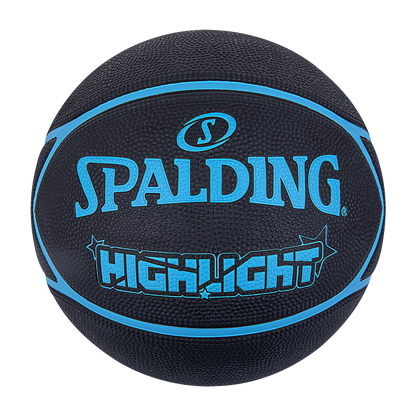 Balón de basketball Spalding Highlight Series Black Blue N° 7