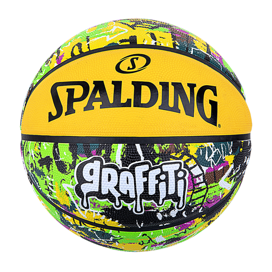Balón de Basketball Spalding Graffiti N° 7 Yellow