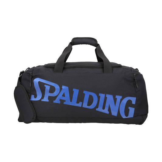 Bolso Deportivo Spalding Black Grande Logo Azul