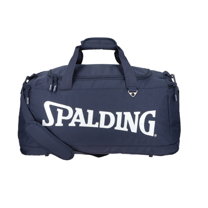 Bolso Deportivo Spalding Navy Grande Logo Blanco